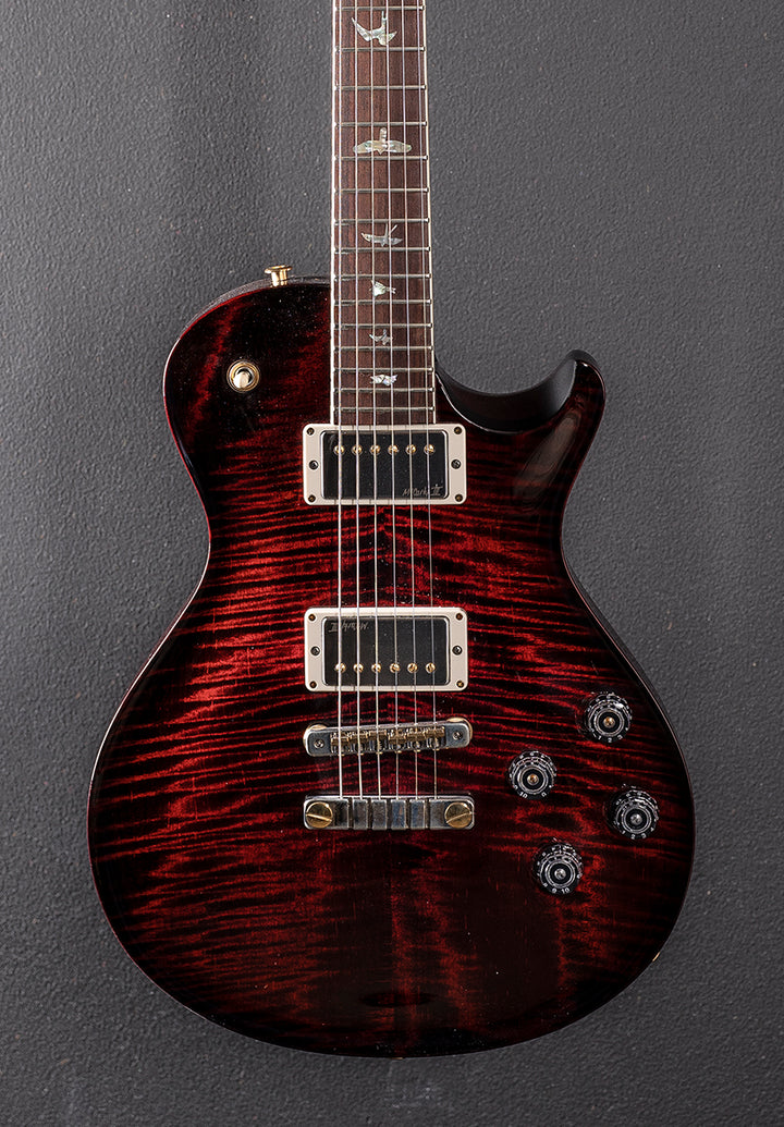 McCarty 594 Singlecut 10 Top - Fire Red Wraparound Burst