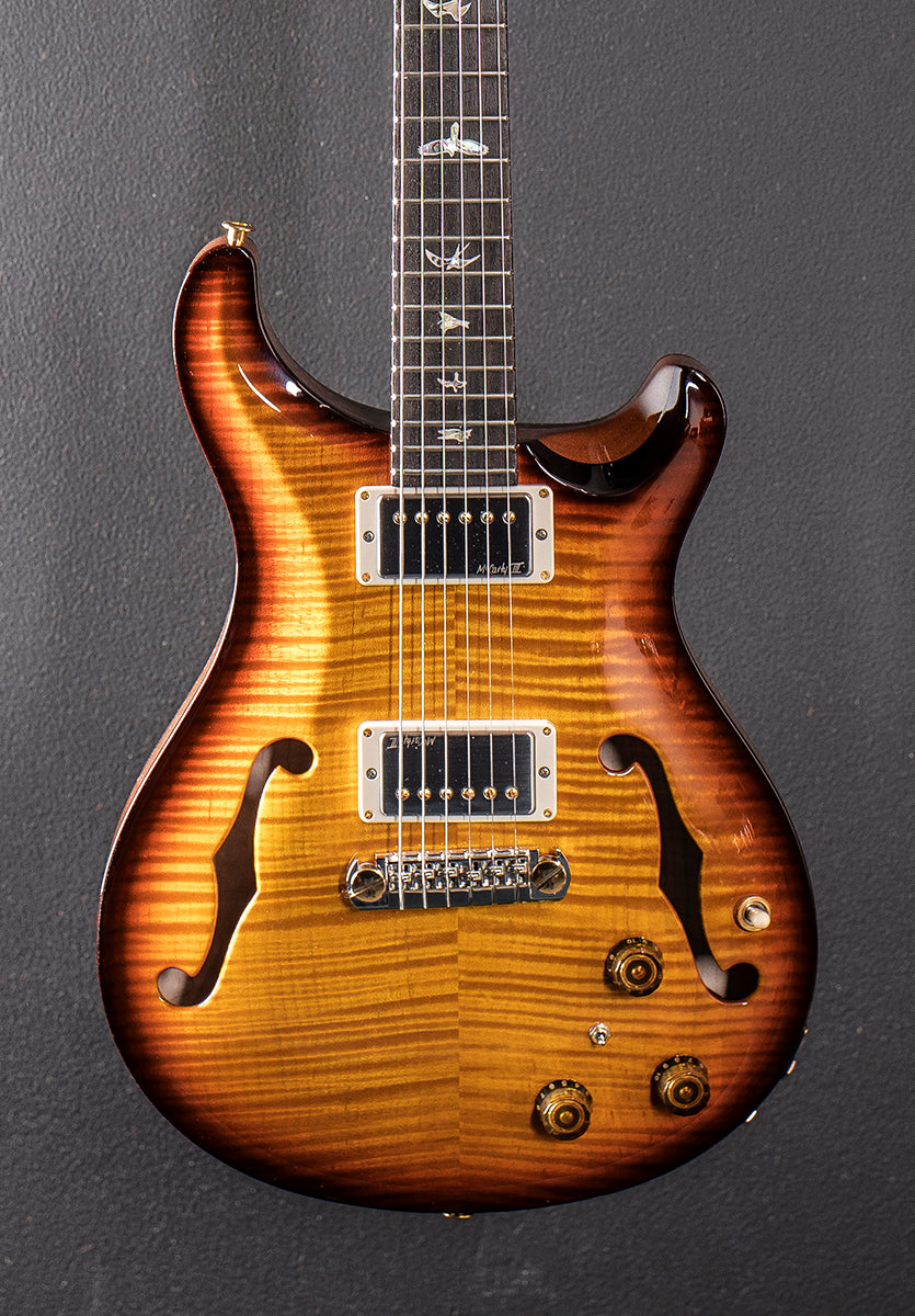 Hollowbody II Piezo 10 Top - Faded Tri-Color Sunburst