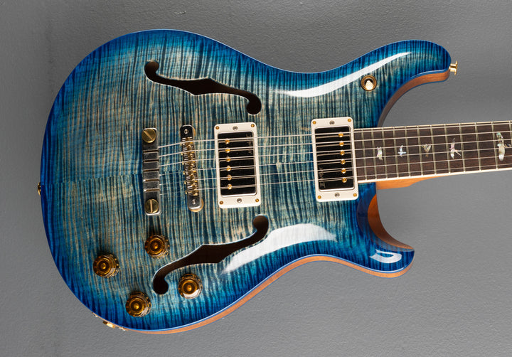 McCarty 594 Hollowbody II 10 Top - Faded Blue Jean Burst