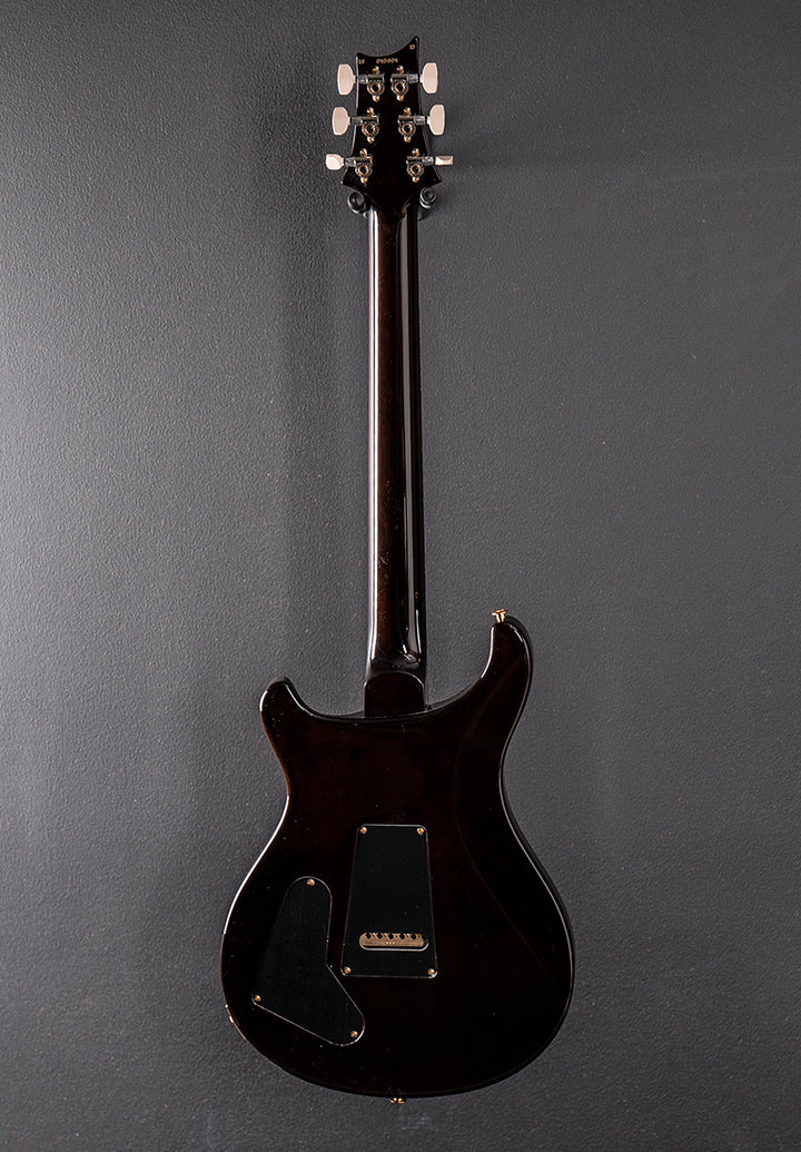 Studio 10 Top - Black Gold Wraparound Burst