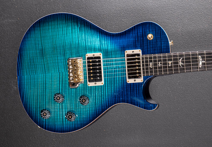 Mark Tremonti Signature 10 Top w/Tremolo - Carrol Blue w/Blue Burst