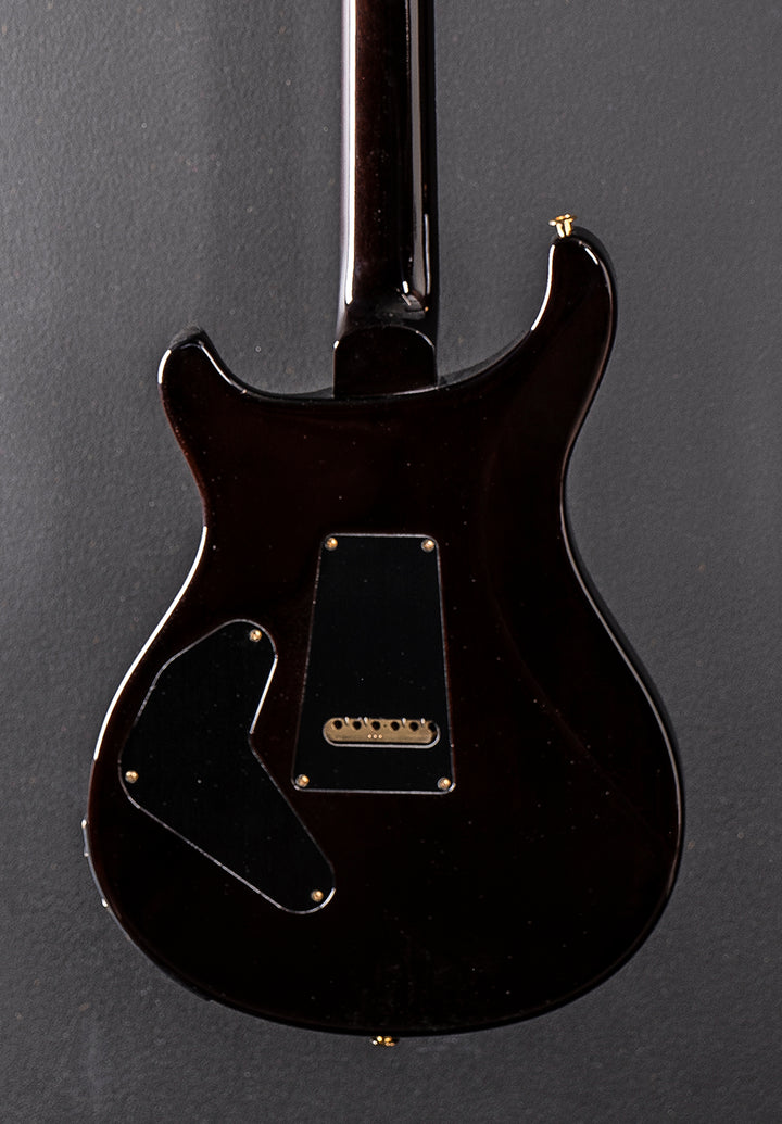Custom 24 Piezo 10 Top - Black Gold Wraparound Burst