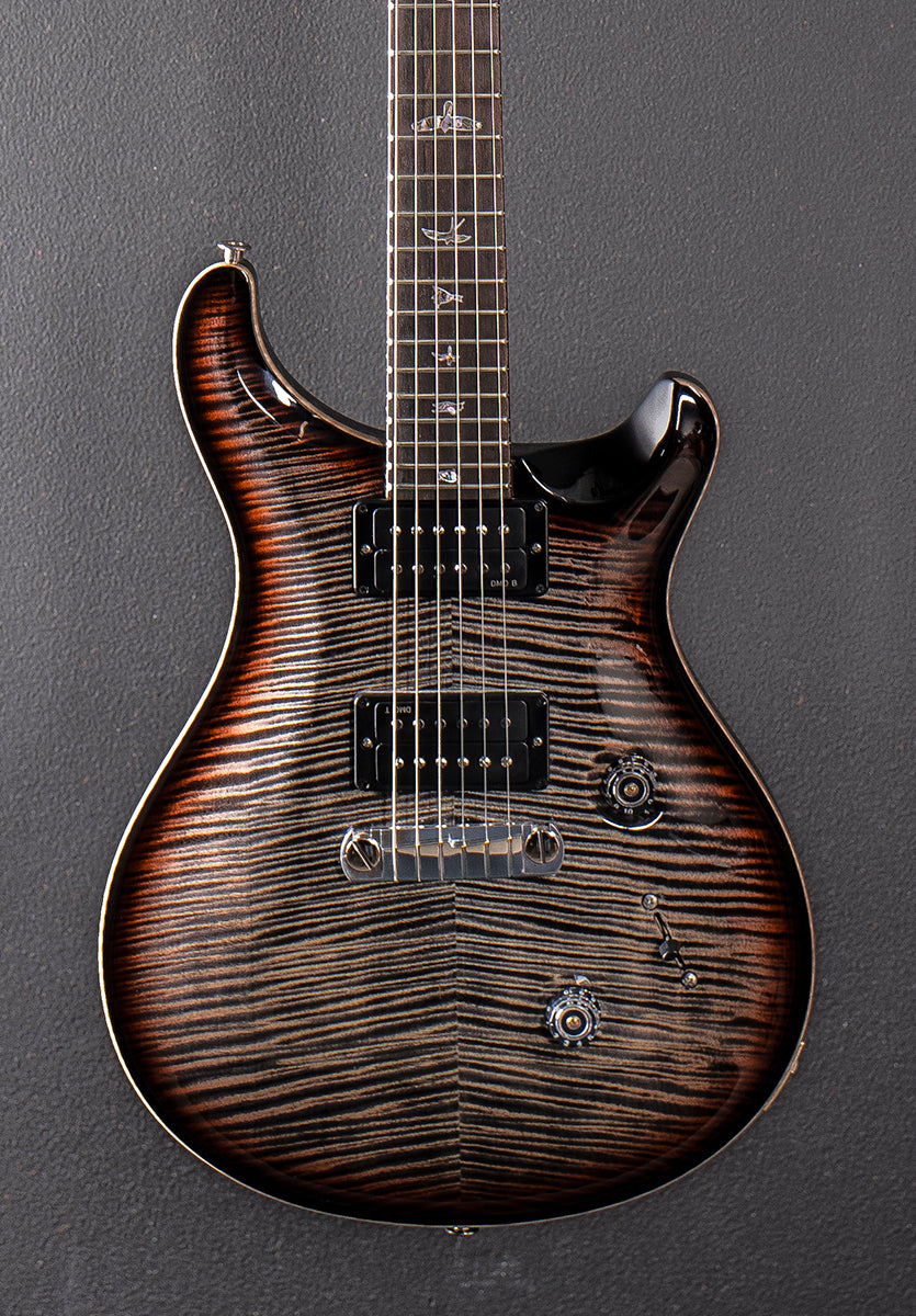 Wood Library Custom 24 Stoptail Limited Edition - Charcoal Tri-Color Sunburst