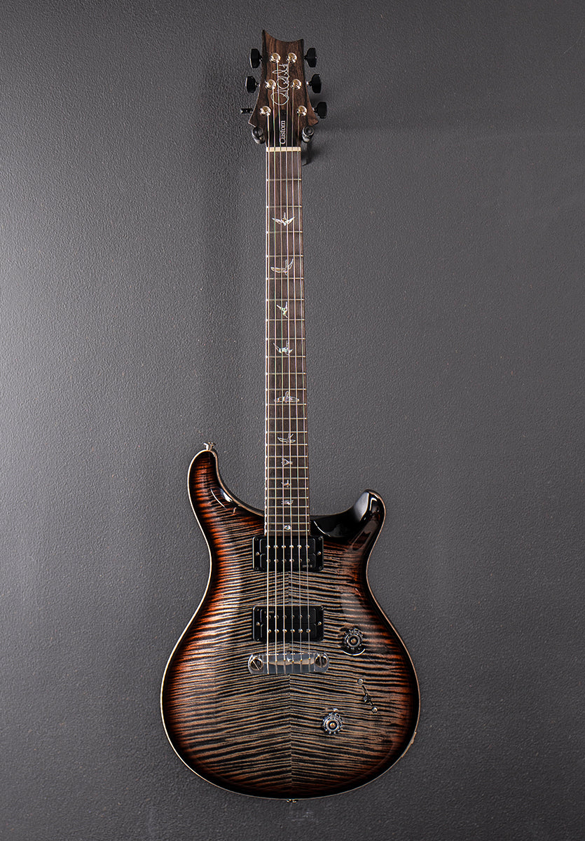 Wood Library Custom 24 Stoptail Limited Edition - Charcoal Tri-Color Sunburst