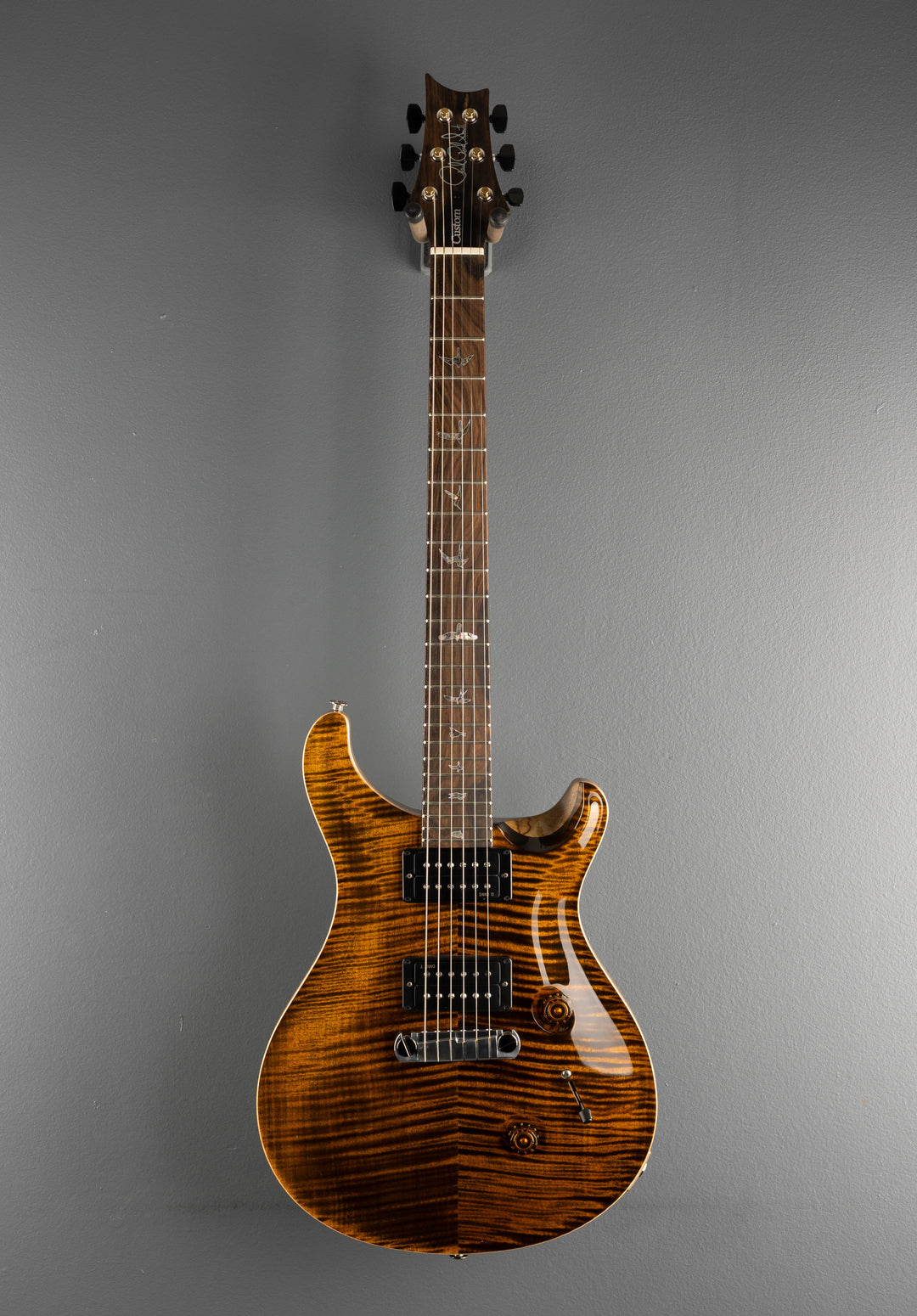 Wood Library Custom 24 Stoptail Limited Edition - Tiger Eye
