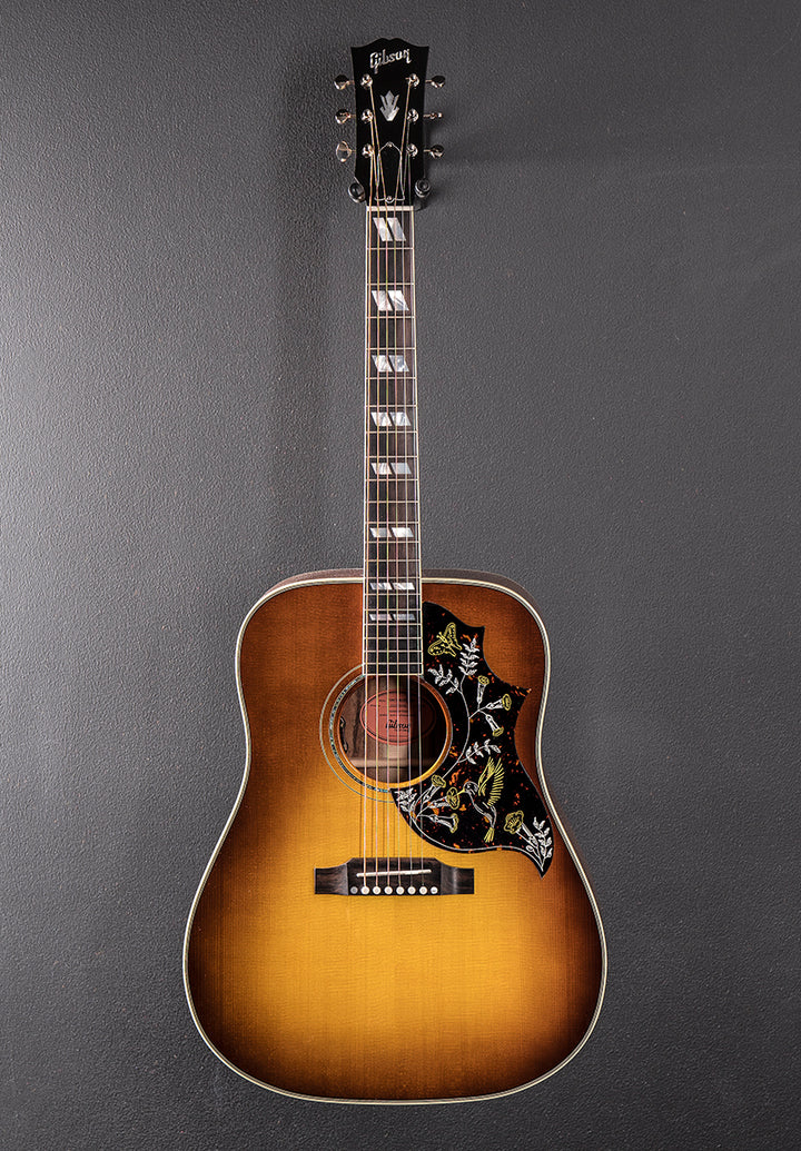 Custom Shop Greatest Hits Volume II Hummingbird Koa/Carpathian Spruce - Honeyburst