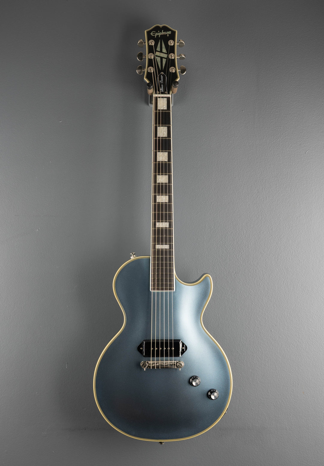Jared James Nichols "Blues Power" Les Paul Custom - Aged Pelham Blue