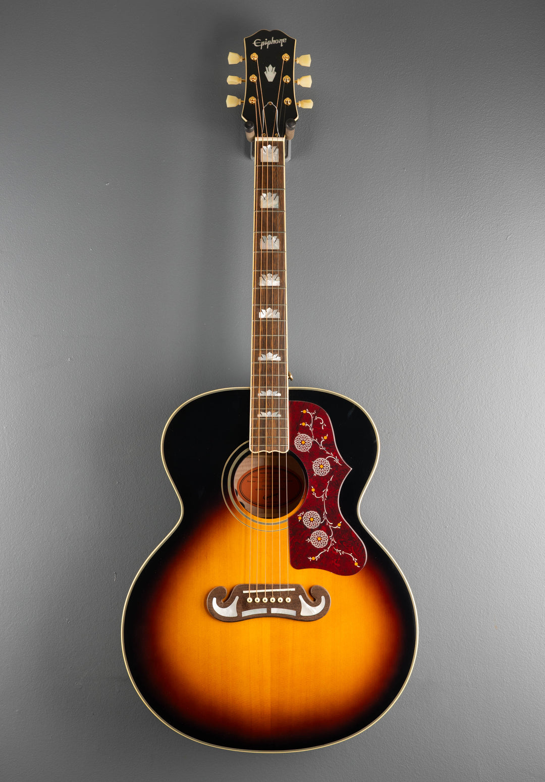 "Inspired by Gibson" J-200 - Aged Gloss Vintage Sunburst