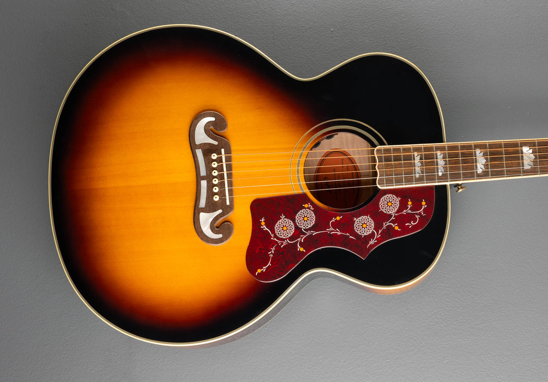 "Inspired by Gibson" J-200 - Aged Gloss Vintage Sunburst