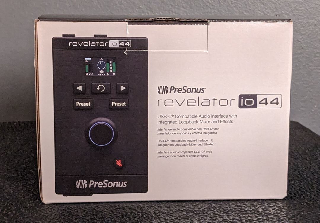 Revelator io44 USBC Audio Interface, Recent