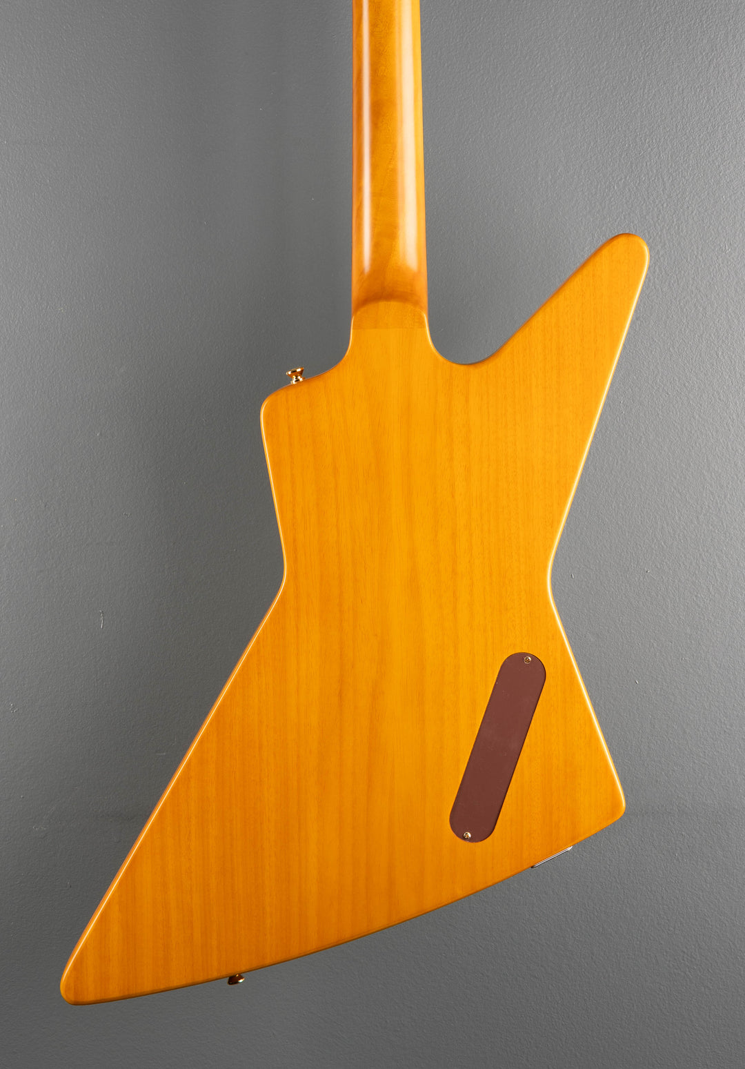 1958 Korina Explorer (Black Pickguard) Left Hand - Aged Natural