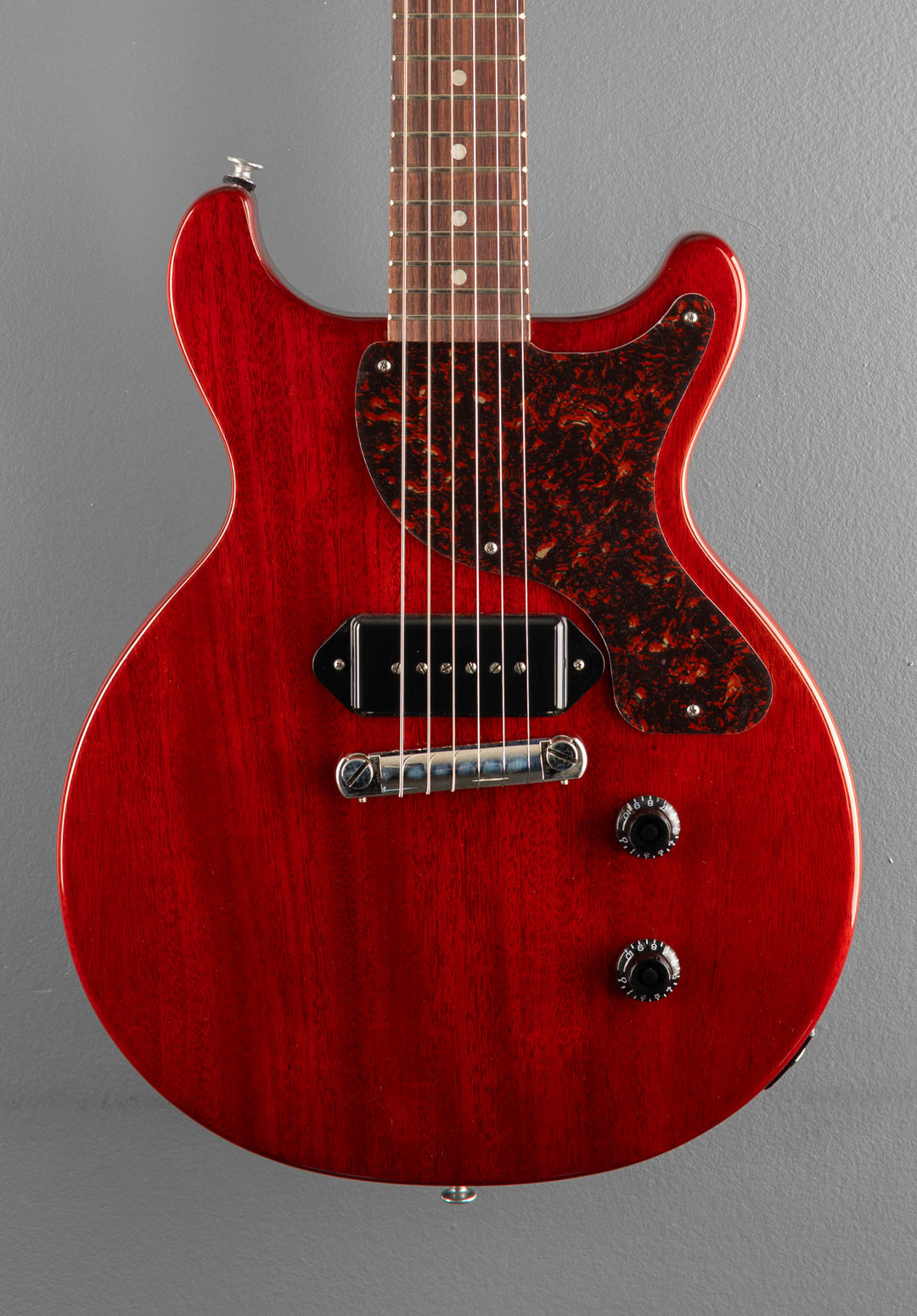 Les Paul Junior Double Cutaway - Vintage Cherry w/Tortoise Pickguard