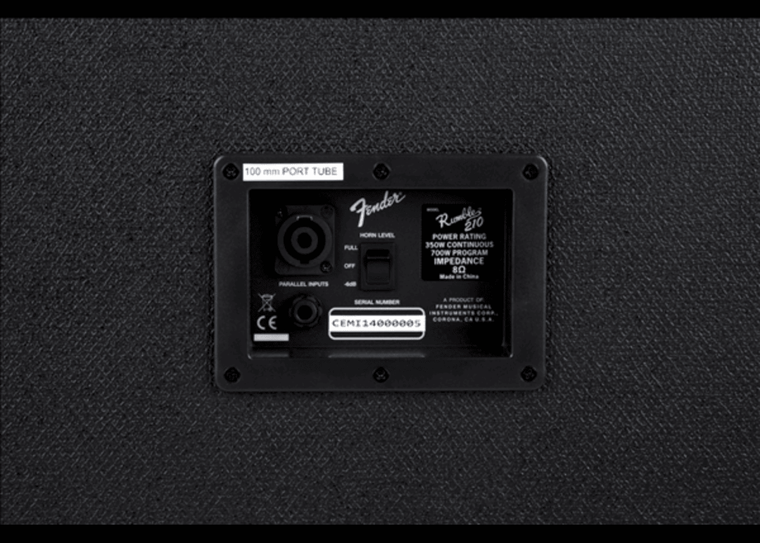 Rumble™ 210 Cabinet, Black