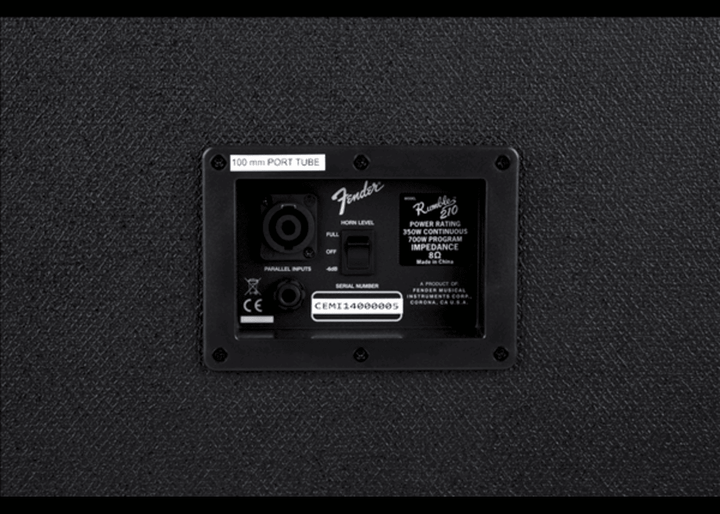 Rumble™ 210 Cabinet, Black