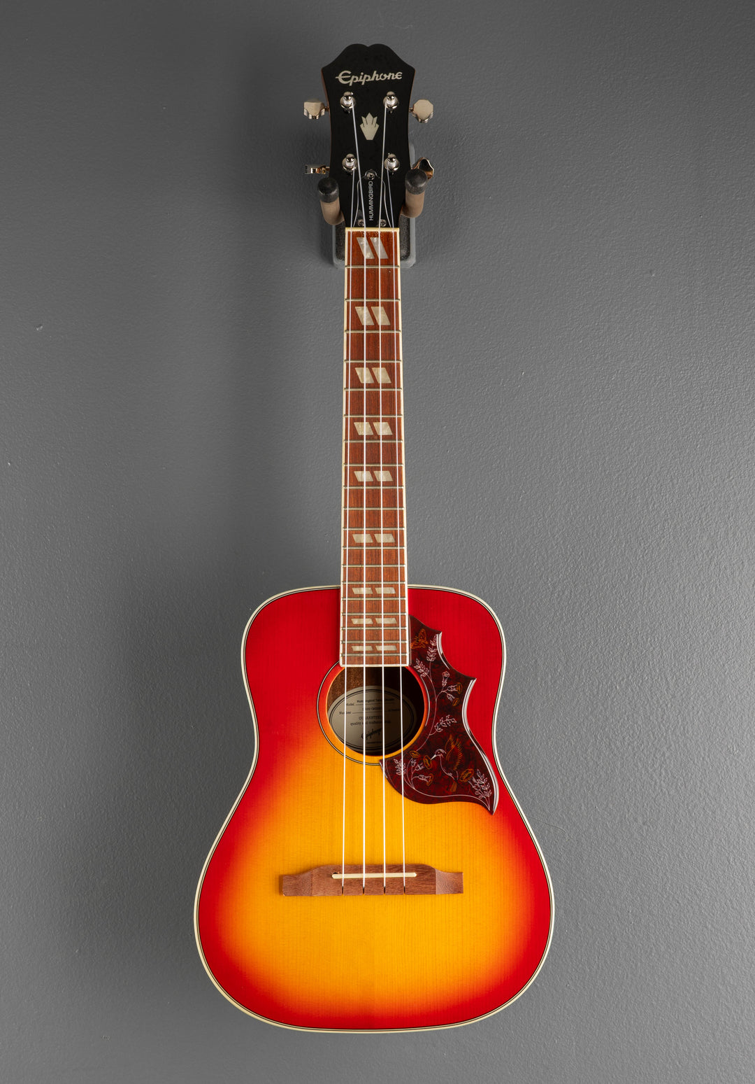 Hummingbird Tenor Ukulele - Faded Cherry Sunburst