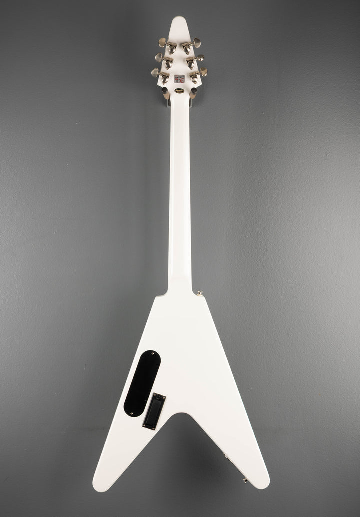 Prophecy Flying V - Aged White Tiger Burst