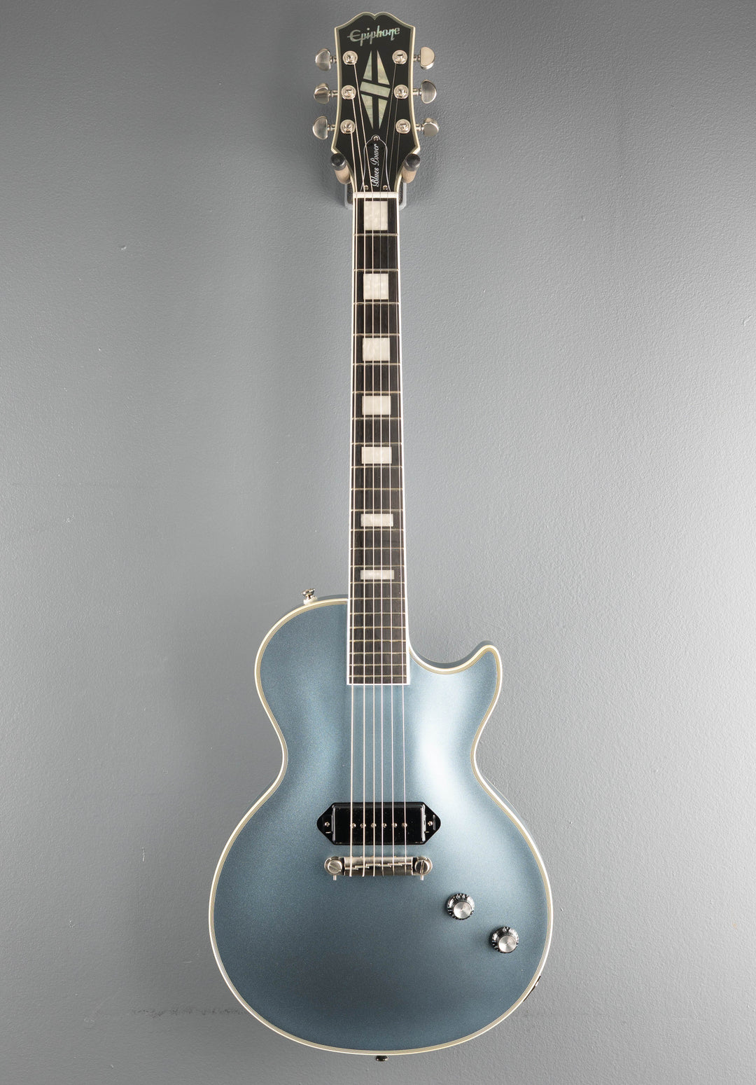 Jared James Nichols "Blues Power" Les Paul Custom - Aged Pelham Blue