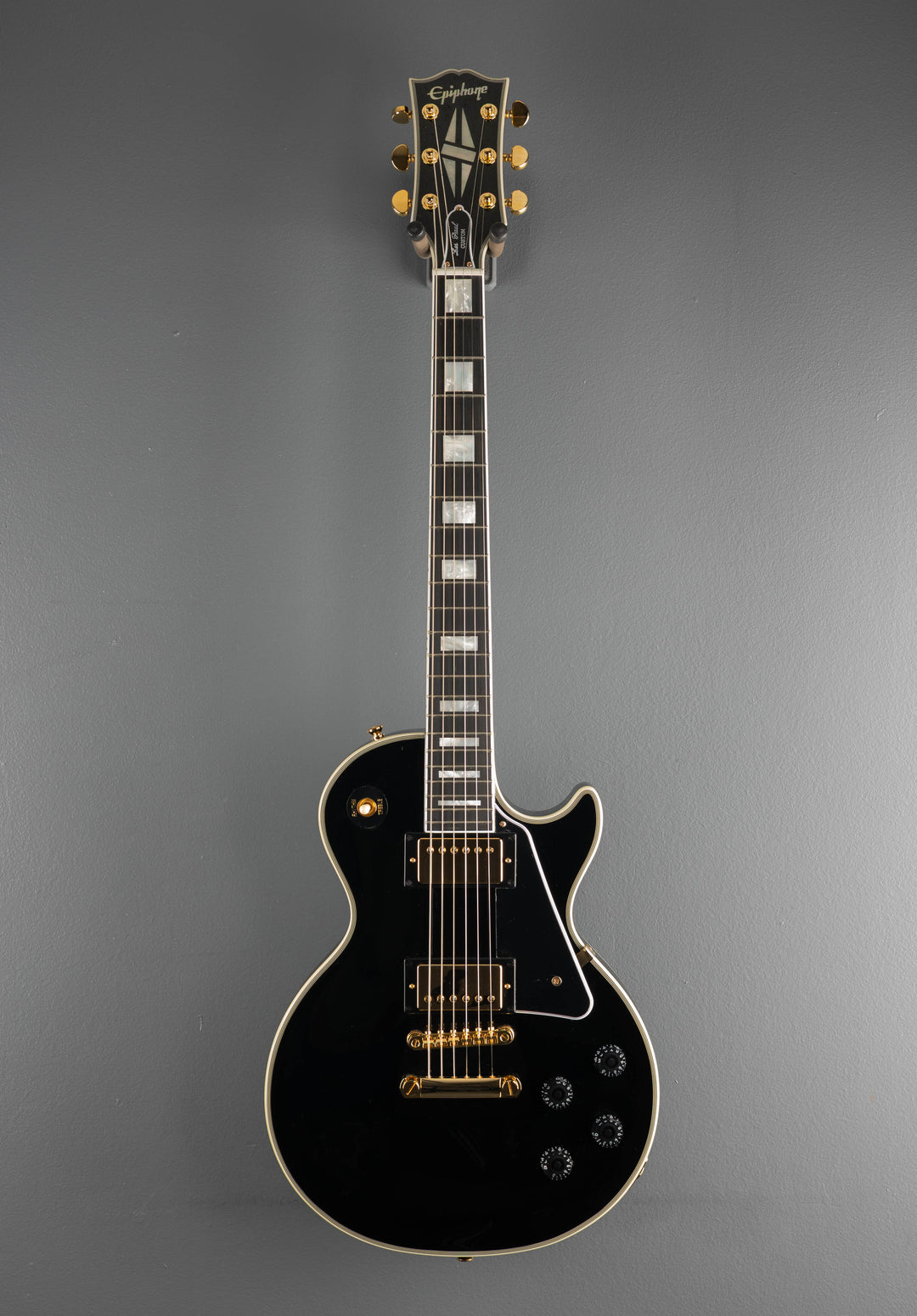 "Inspired by Gibson Custom" Les Paul Custom - Ebony