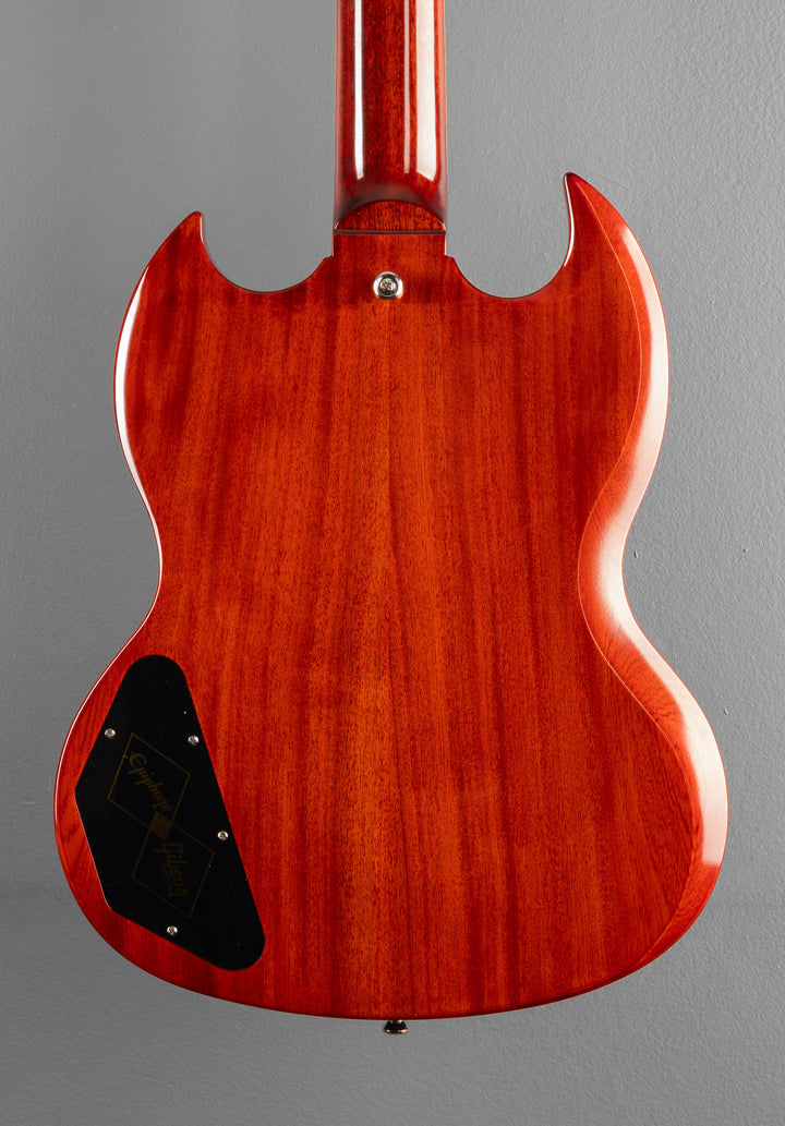 "Inspired by Gibson Custom" 1964 SG Standard Reissue w/Maestro Vibrola - Cherry Red