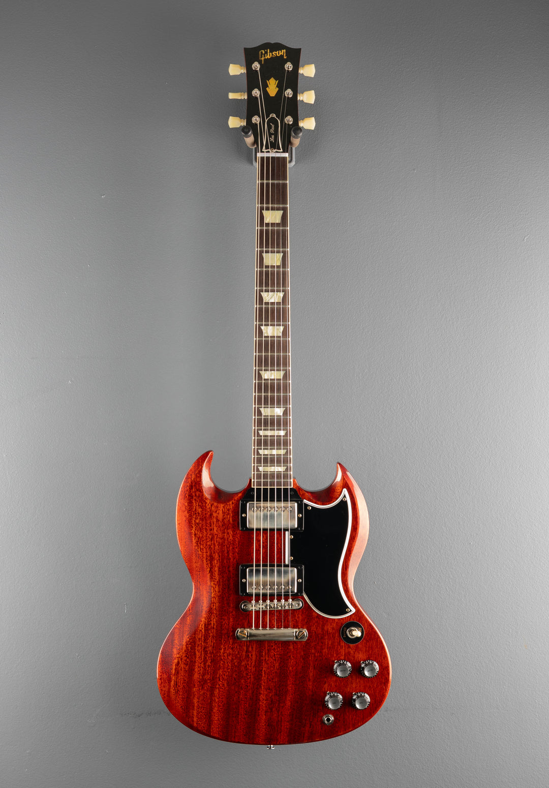 1961 Les Paul SG Standard Reissue Stop Bar - Cherry Red