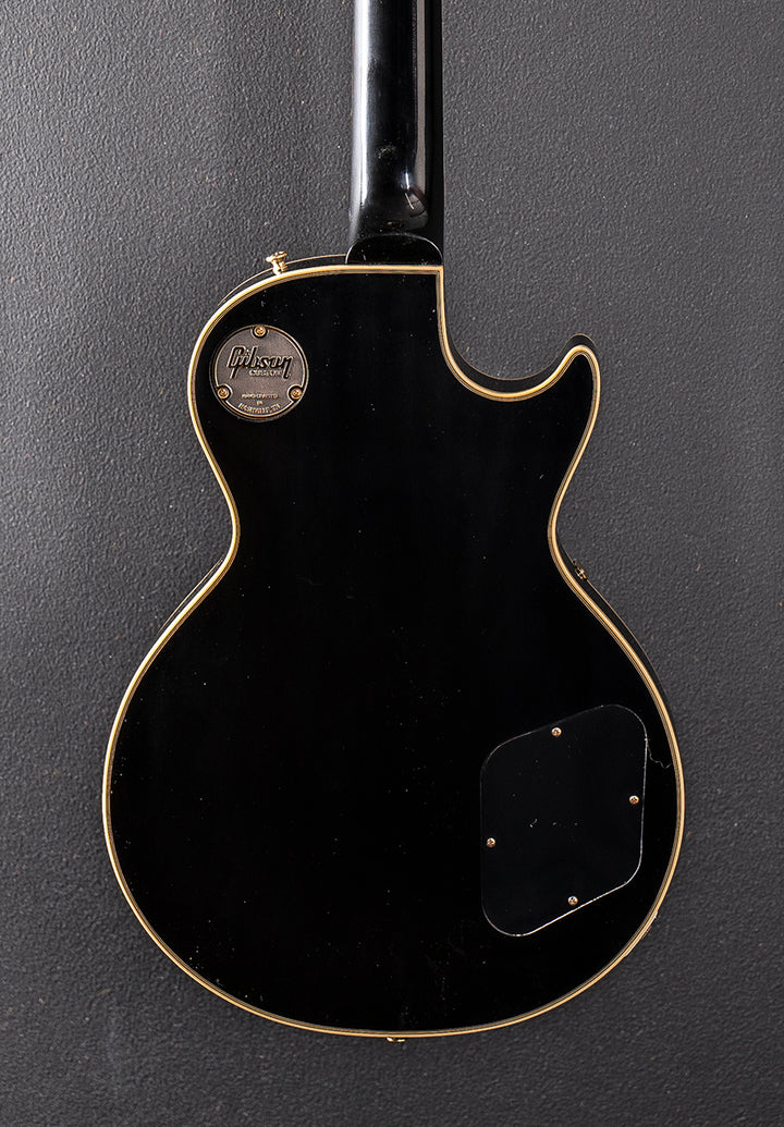 1957 Les Paul Custom Reissue Left Hand - VOS Ebony 3 Pickup