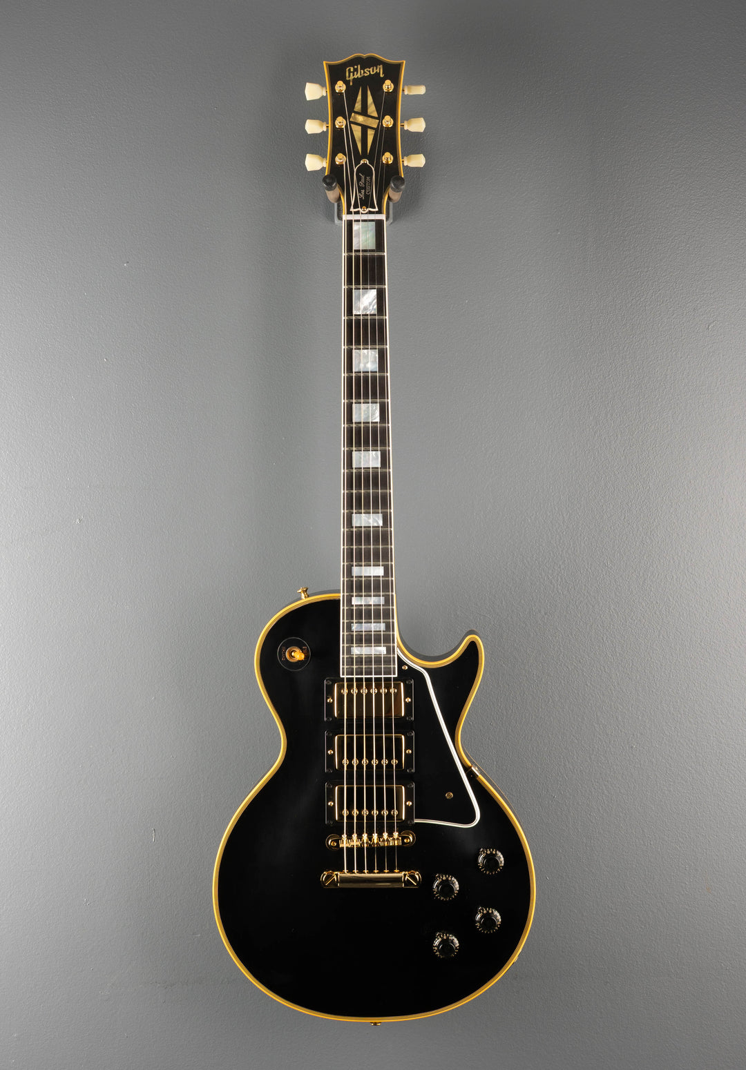 1957 Les Paul Custom Reissue - VOS Ebony 3-Pickup