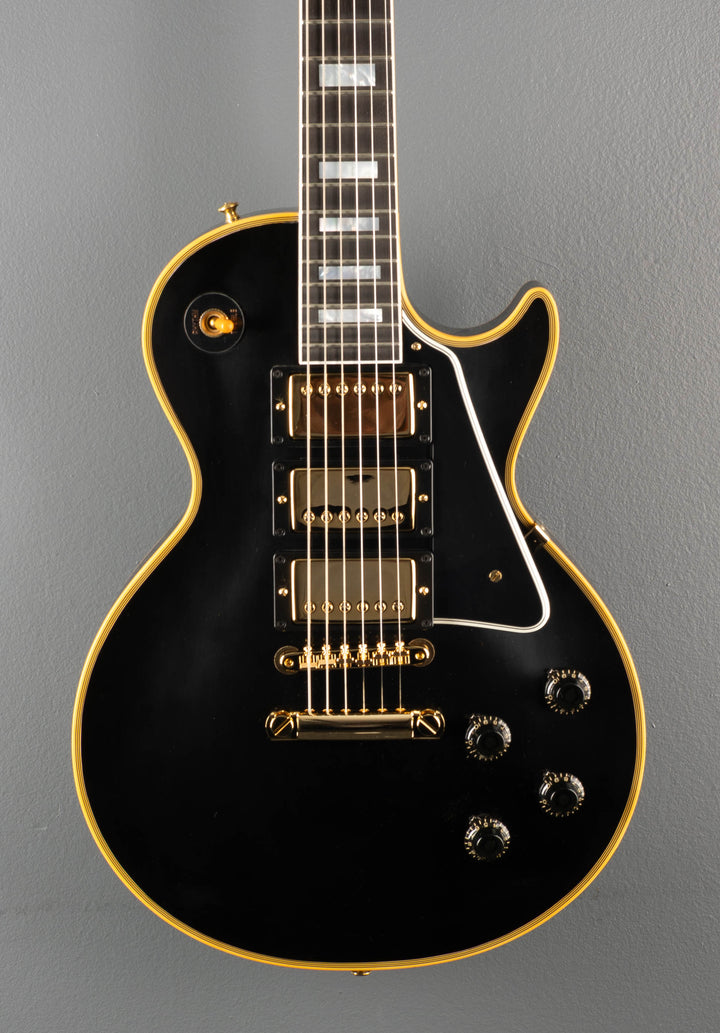 1957 Les Paul Custom Reissue - VOS Ebony 3-Pickup