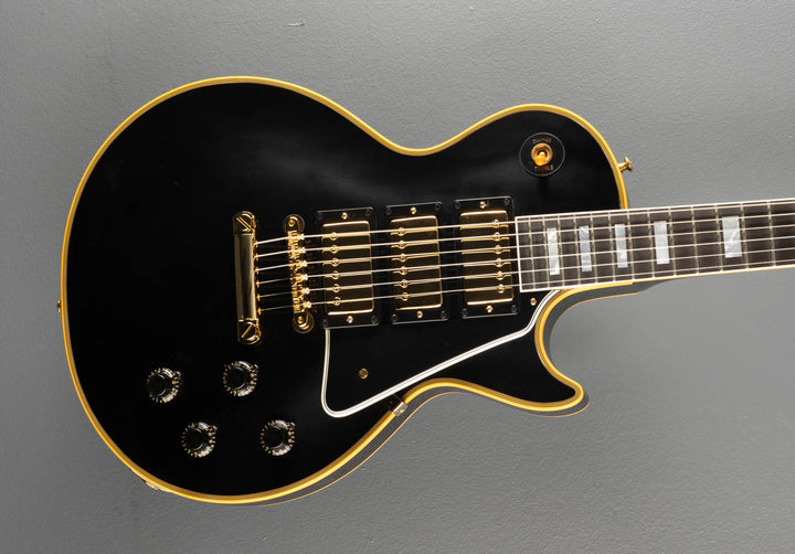 1957 Les Paul Custom Reissue - VOS Ebony 3-Pickup