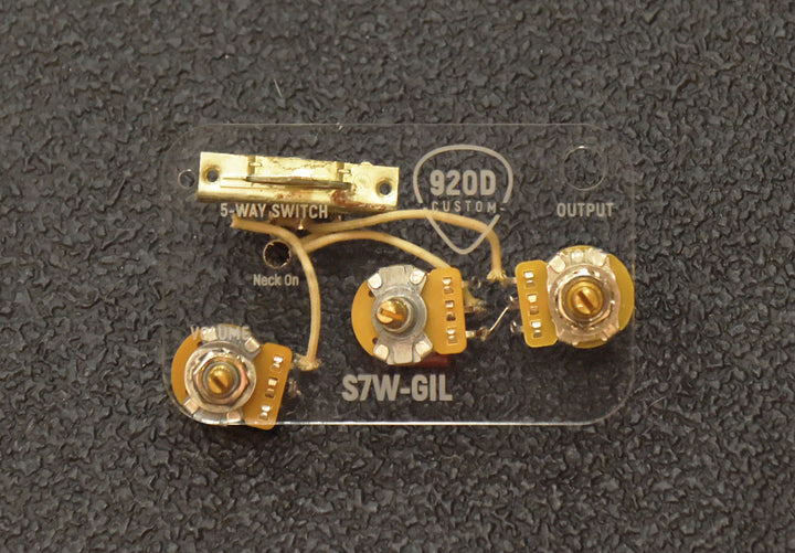 S7W-GIL Stratocaster "Gilmore" Wiring Harness, Recent