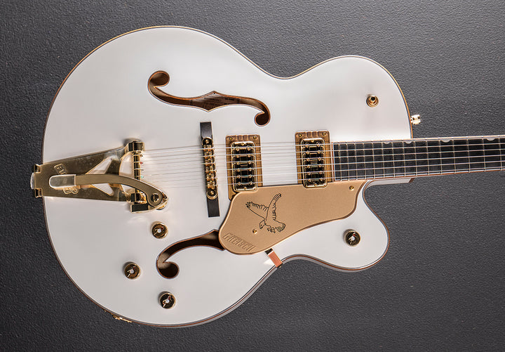 Synchromatic Falcon Hollow Body Single-Cut w/Bigsby - Snowcrest White