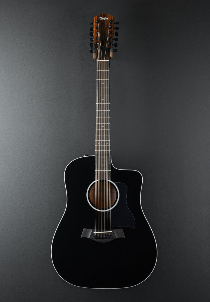 250CE-BLK Plus 12 String