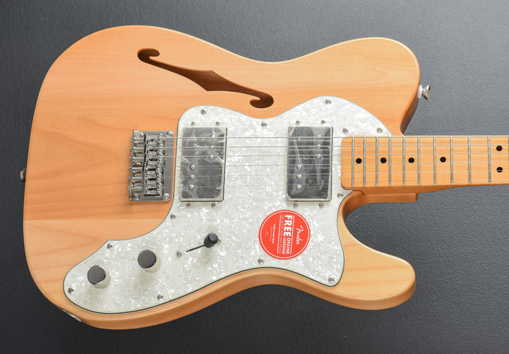 Classic Vibe 70’s Telecaster Thinline - Natural