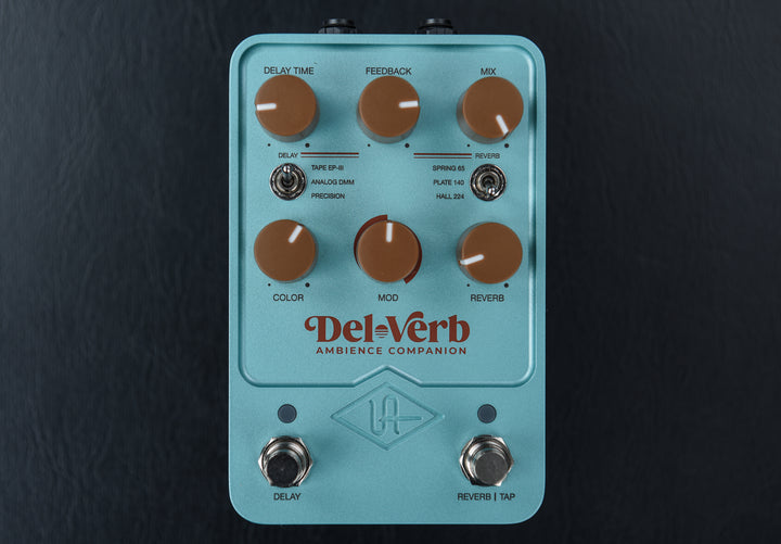 Del-Verb Ambience Companion Reverb and Delay Pedal