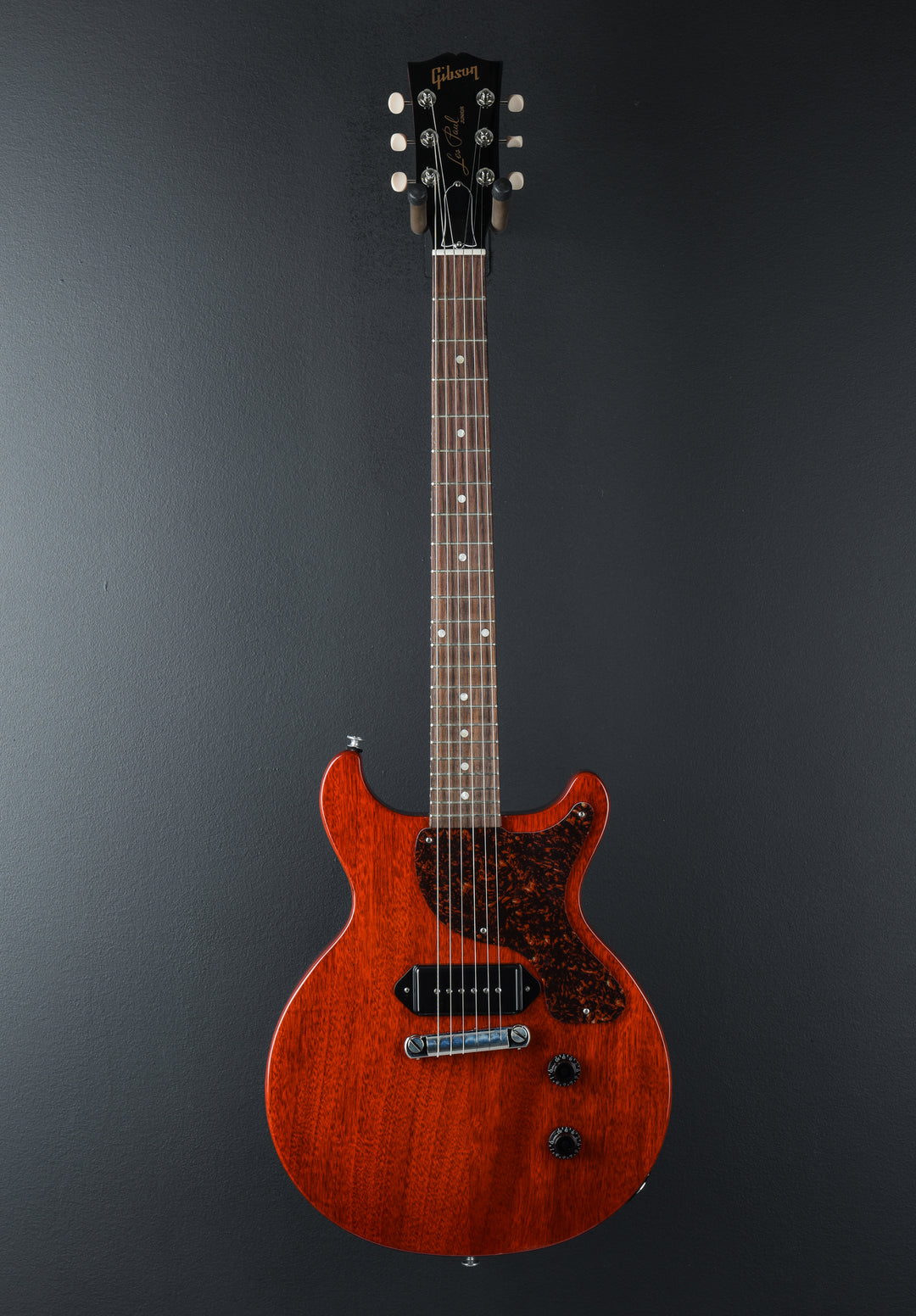 Les Paul Junior Double Cutaway - Vintage Cherry w/Tortoise Pickguard
