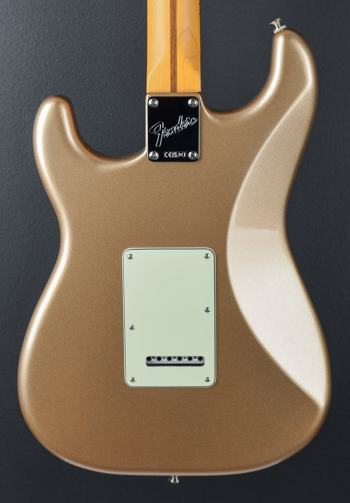 American Professional Classic Stratocaster - Faded Firemist Gold w/Maple