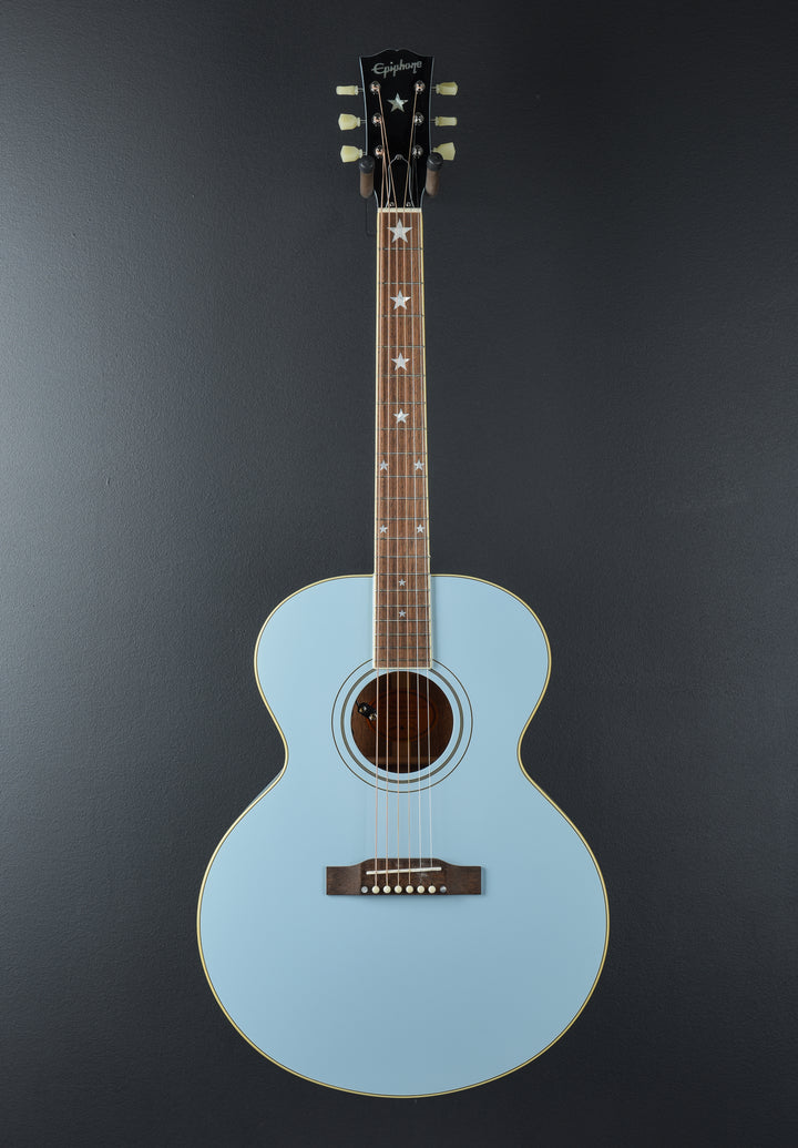 "Inspired by Gibson Custom"  J-180 LS - Frost Blue