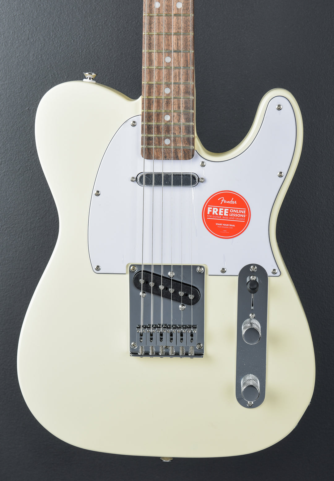 Affinity Series Telecaster - Olympic White w/Indian Laurel