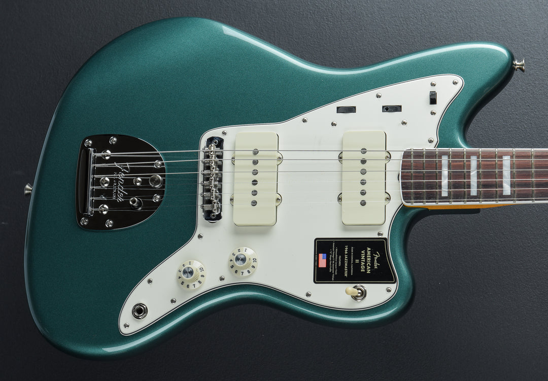 American Vintage II 1966 Jazzmaster - Sherwood Green Metallic