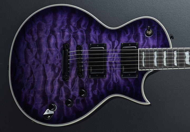 EC-1000 QM - See Thru Purple Sunburst