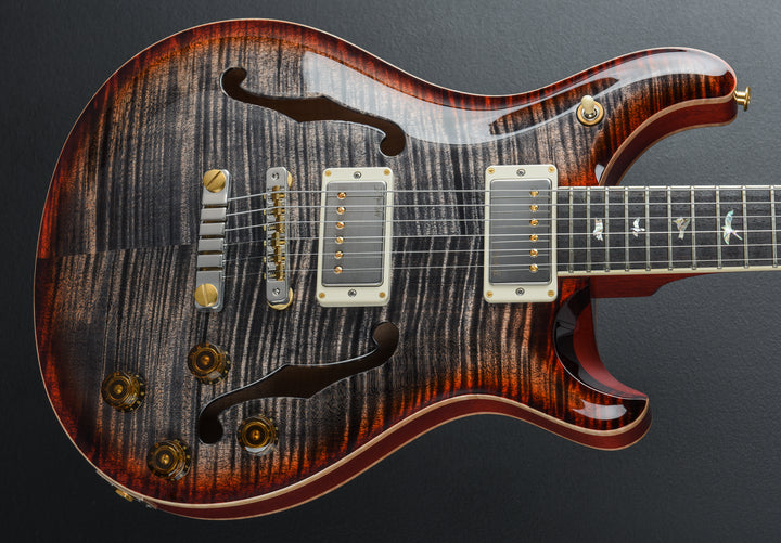 McCarty 594 Hollowbody II 10 Top - Charcoal Cherry Burst