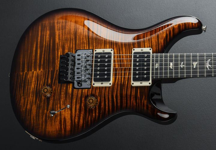 Custom 24 "Floyd" 10 Top - Black Gold Wraparound Burst