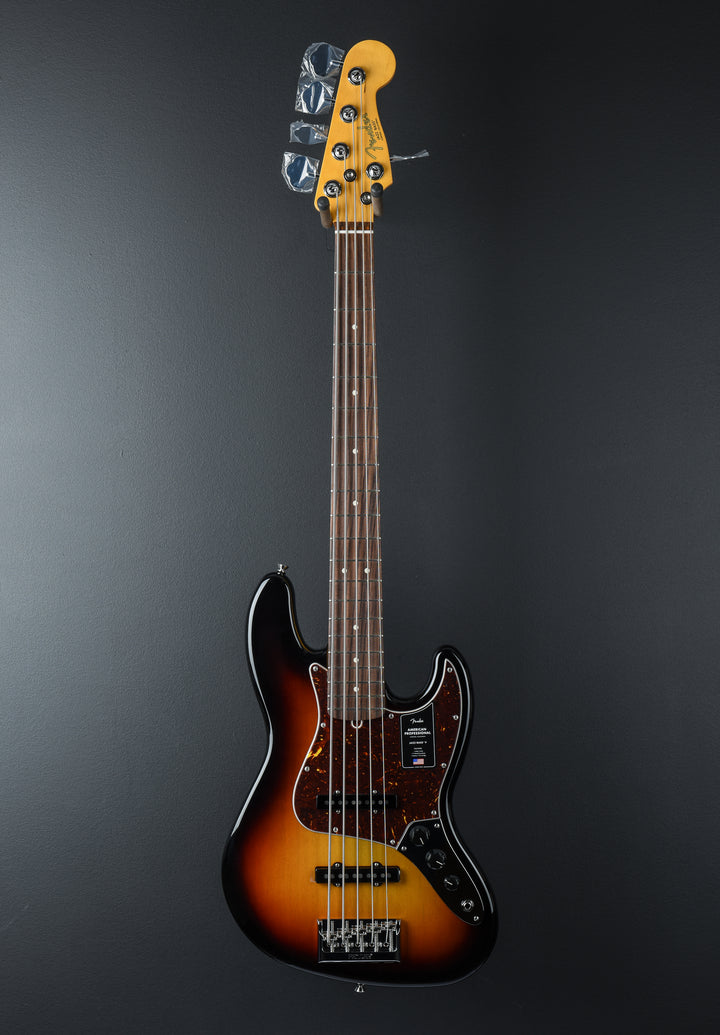 American Professional Jazz Bass V - 3-Color Sunburst