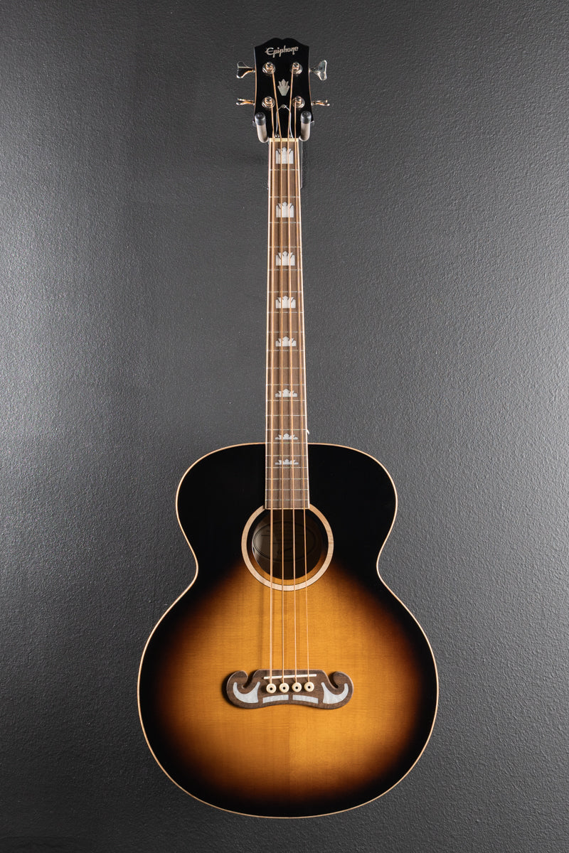 El Capitan J-200 Studio Bass - Aged Vintage Sunburst