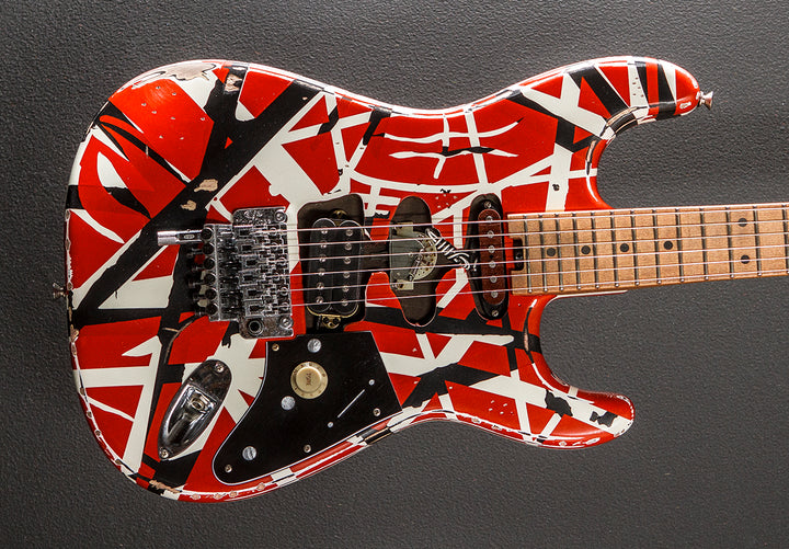 Striped Series Frankenstein Frankie - Red w/Black and White Stripes