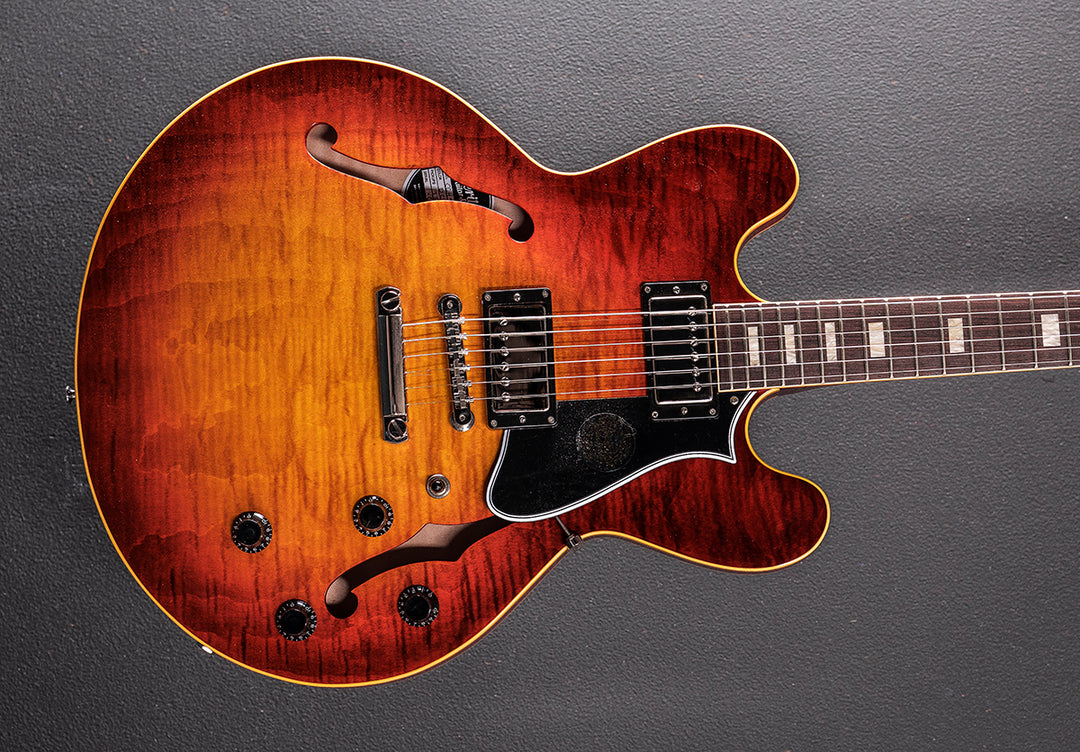 Custom Shop Core Collection H-535 - Dark Cherry Sunburst