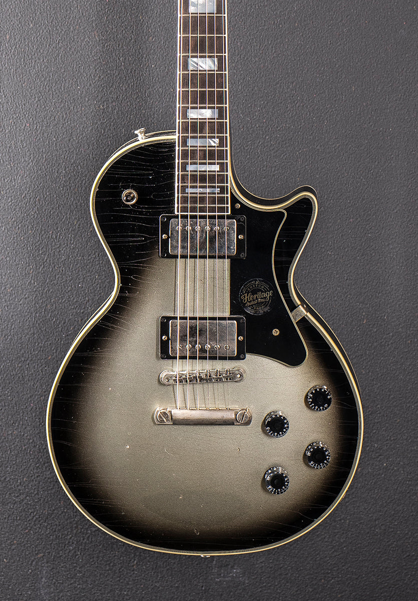 Custom Shop Core Collection H-157 Mahogany Top Artisan Aged - Titanium Burst
