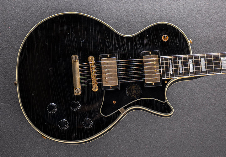 Custom Shop Core Collection H-157 Mahogany Top Artisan Aged - Ebony