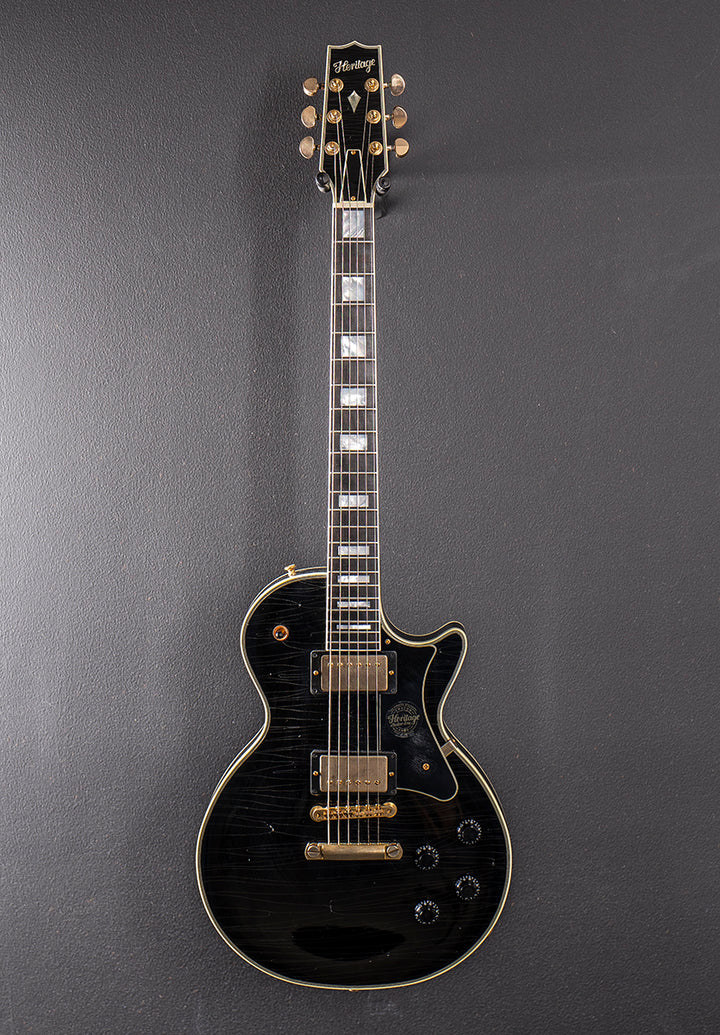 Custom Shop Core Collection H-157 Mahogany Top Artisan Aged - Ebony