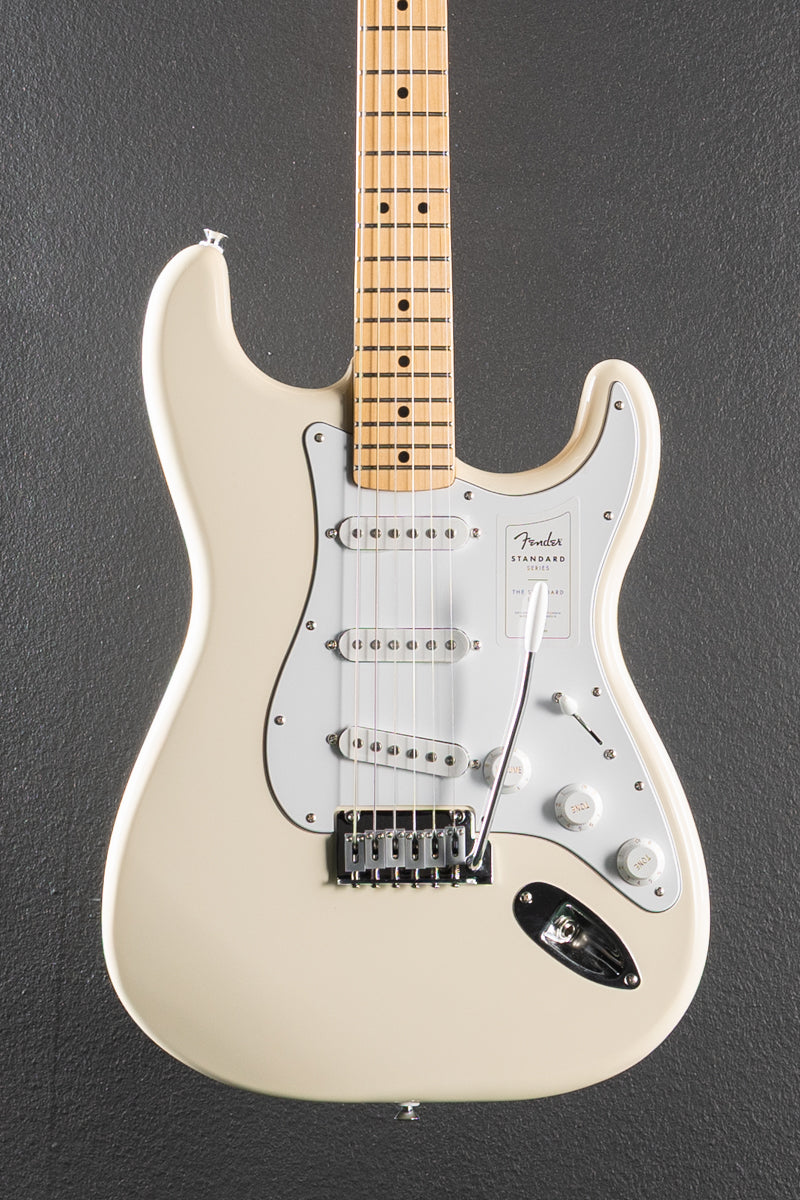 Standard Stratocaster - Olympic White w/Maple