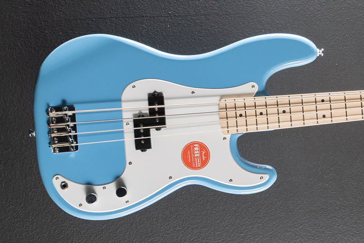 Sonic Precision Bass - California Blue w/Maple